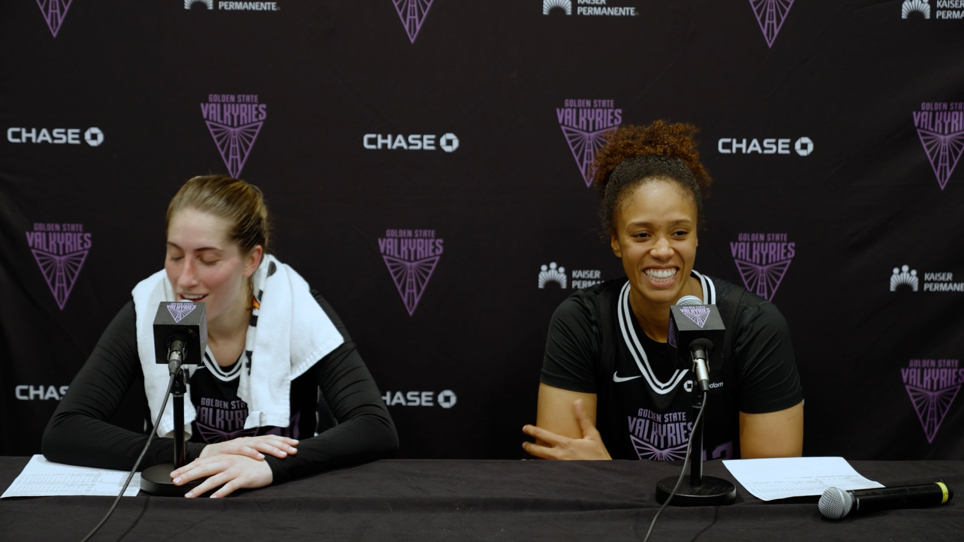 Kate Martin and Iliana Rupert Postgame Press Conference | 7/31/25